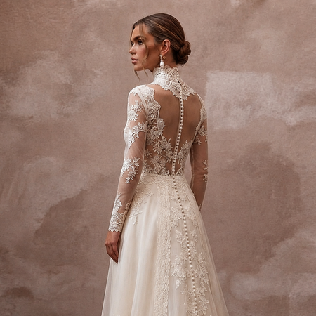 Vintage Wedding Dresses with Edwardian Lace Inspiration