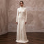 Warm Cream Cashmere Long Sleeve Knit Dress for Ski Rehearsal - Apparel & Accessories > Clothing > Wedding & Bridal Party Dresses > Wedding Dresses - Mignonette Bridal