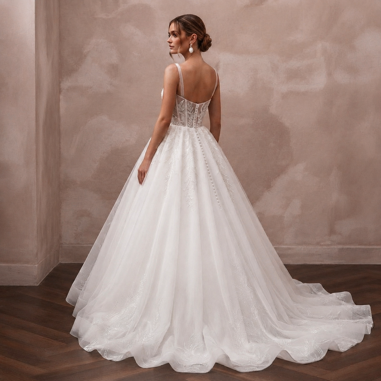 White Wedding Dresses with Elegant Ball Gown Silhouettes Secondary image